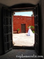 Bride awaits, Santa Catalina Monastery and Convent, Arequipa, Peru photo