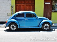 Blue VW, Arequipa, Peru photo