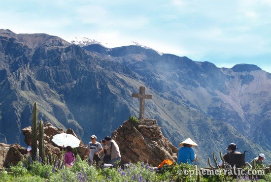 Cruz de Condor viewpoint, Colca Canyon, Peru photo