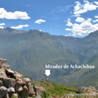 Mirador de Achachihua, Cabanaconde, Peru photo