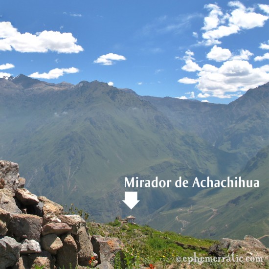 Mirador de Achachihua, Cabanaconde, Peru photo