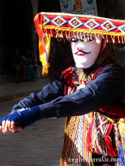 Cápac Colla dancer in Cusco, Peru photo