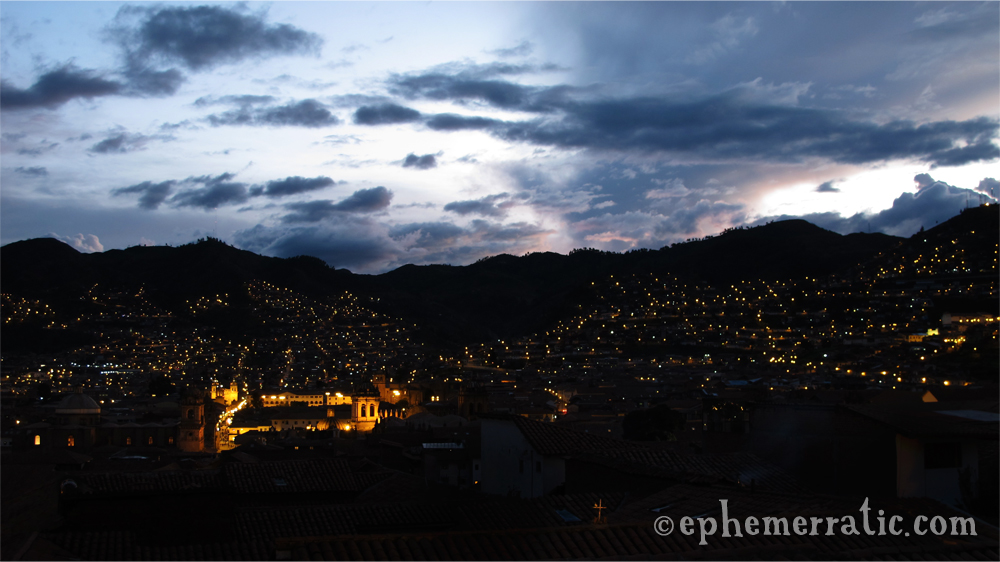Sunset, Cusco, Peru photo