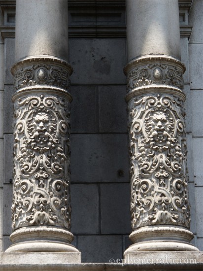 Two columns, Lima, Peru